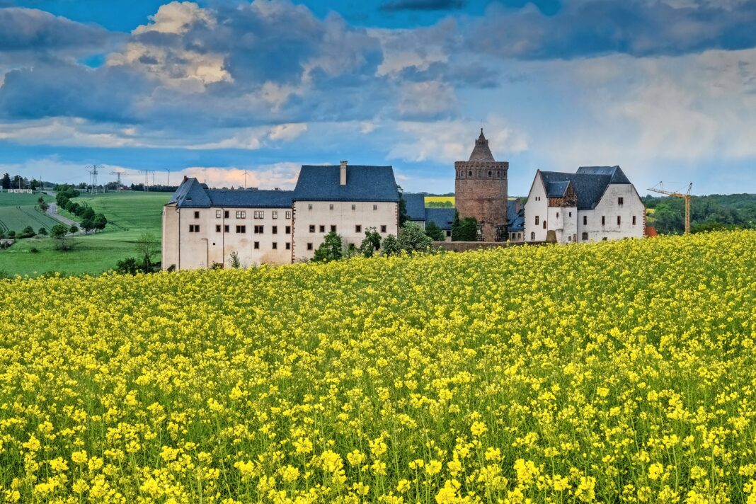 Auch entlang der Burg Mildenstein in Leisnig führt eine Wanderroute. Foto: Wolfgang Sens