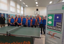 „Miteinander spielen, nicht gegeneinander“ ist das Motto bei der PingPongParkinson Sportgruppe des SC Windischleuba. Foto: Gunter Auer