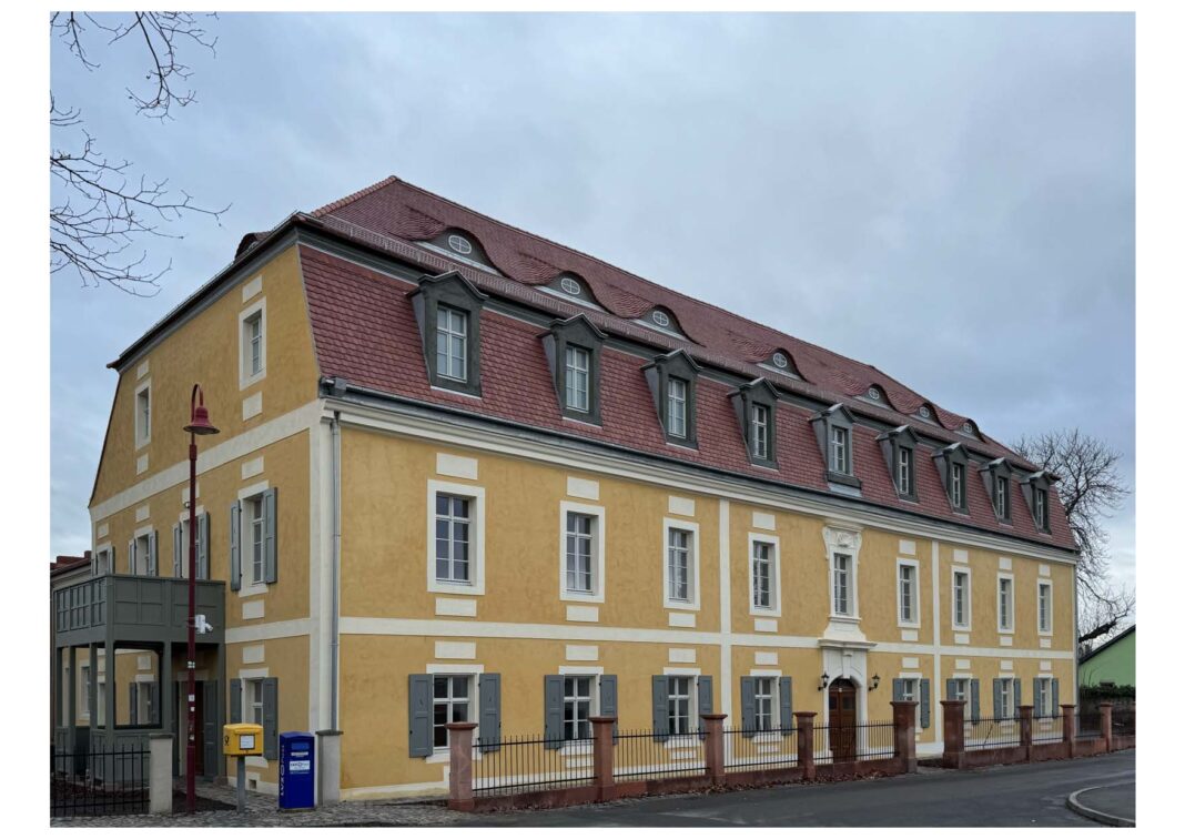 Das Herrenhaus in Hohnstädt wurde komplett saniert. Foto: Stadt Grimma