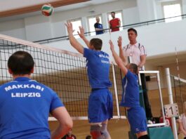 Neben Wandern und Tischtennis steht gerade der Volleyball bei Makkabi Leipzig sportlich im Blickpunkt. Foto: Makkabi Leipzig / Vladimir Teitelman