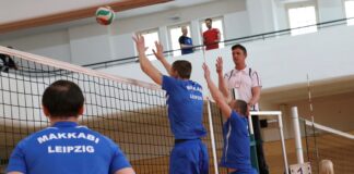 Neben Wandern und Tischtennis steht gerade der Volleyball bei Makkabi Leipzig sportlich im Blickpunkt. Foto: Makkabi Leipzig / Vladimir Teitelman