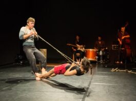 Sorgt f&uuml;r Stimmung zur Er&ouml;ffnung vom Gr&uuml;nauer Kultursommer am 14. Juni: Der Zirkus Morsa ist auf den Stra&szlig;en unterwegs. Foto: Zirkus Morsa