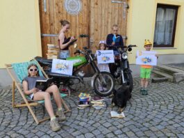 Jede Menge Lesestoff gibt es beim Buchsommer Kitzscher. Foto: privat