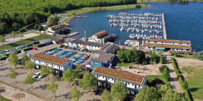 Die &bdquo;weichen&ldquo; Faktoren z&auml;hlen: In Leipzig sch&auml;tzt man die Natur im Neuseenland wie hier den Hafen Pier 1 am Cospudener See. Foto: Andr&eacute; Kempner
