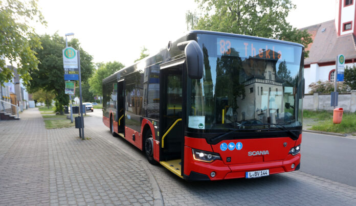 LVB Buslinie 83 in Plau§ig Busse und Bahnen sind beliebt in Leipzig – mit wachsender Tendenz: Dies zeigt die aktuellen Zahlen 2024 der Leipziger Gruppe.. Foto: André Kempner