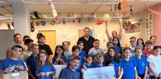 Große Freude im Kinderzentrum Rreze Dielli: Der Verein Perspektiven für Kinder auf dem Weltbalkan hatte wieder Spenden und Geschenke mitgebracht. Foto: Verein