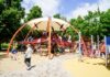 Der Spielplatz in der Liebermannstraße kann seit einigen Tagen genutzt werden. Foto: Franziska Ebert
