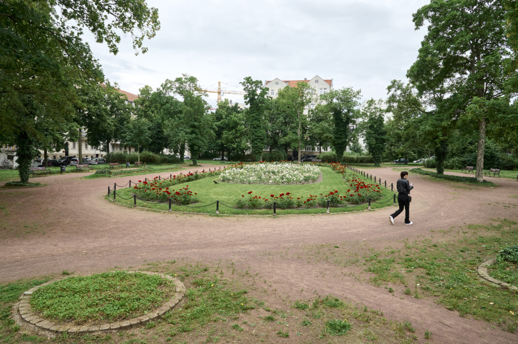 Sanierung Stephaniplatz Der Stephanieplatz in Reudnitz an der Dresdner Straße soll für Millionen saniert werden. Foto: Felix Posner