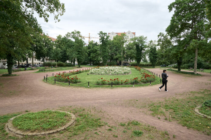 Sanierung Stephaniplatz Der Stephanieplatz in Reudnitz an der Dresdner Straße soll für Millionen saniert werden. Foto: Felix Posner