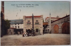 Die Rother-Brauerei auf einerhistorischen Ansichtskarte. Foto: privat
