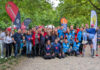 Auf dieses Ergebnis kann das Team vom Leipziger Beneflitz stolz sein: Bei dem Lauf kamen rund 15000 Euro für die Kinder- und Jugendarbeit zusammen. Foto: Johanniter Leipzig