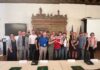 Die Delegation aus Hickory schaute auch im Altenburger Rathaus vorbei. Foto: Franziska Ebert