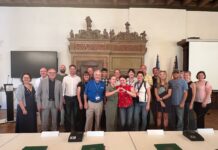 Die Delegation aus Hickory schaute auch im Altenburger Rathaus vorbei. Foto: Franziska Ebert