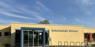 Die Schwimmhalle Grimma soll im November wieder geöffnet werden. Foto: Lea Heidel
