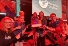 Das Evangelische Schulzentrum Muldental in Grimma wurde mit dem Themenpreis Demokratiebildung geehrt. Foto: PM
