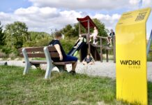 Über einen QR-Code können Schäden an einem Spielplatz direkt gemeldet werden. Foto: promo