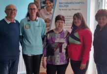 Alltagsbegleiter unterstützen ältere Menschen in Delitzsch Fertig ausgebildete Nachbarschaftshelfer. Foto: Soziokulturelles Zentrum Delitzsch