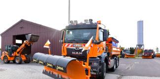 Nordsachsens Winterdienst ist startklar, so auch in der Stra&szlig;enmeisterei Eilenburg. Foto: Alexander Bley/Landratsamt Nordsachsen