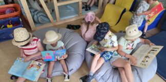 Die K&auml;nguru Kita Sch&ouml;nauer Ring ist mit dem Projekt "Lesezirkel" nun f&uuml;r den Deutschen Lesepreis nominiert. Foto: K&auml;nguru Kita Sch&ouml;nauer Ring