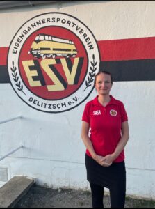 Vor zwei Jahren wurde Saskia Stier zur Präsidentin des Eisenbahner Sportvereins Delitzsch gewählt. Foto: privat