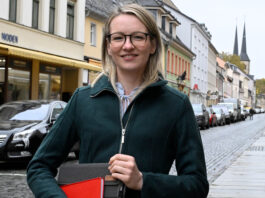 Lisa Krause ist die Ansprechpartnerin f&uuml;r all jene, die in der Altstadt leben, arbeiten oder die diversen Freizeit-Angebote nutzen. Foto: Thomas Kube