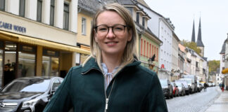 Lisa Krause ist die Ansprechpartnerin für all jene, die in der Altstadt leben, arbeiten oder die diversen Freizeit-Angebote nutzen. Foto: Thomas Kube
