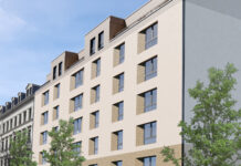 Diese Wohnprojekte sind in Leipzig im Gange So wird der Neubau mit 17 Wohnungen aussehen, den die Bundesanstalt für Immobilienaufgaben (Bima) jetzt in der Leipziger Ludwig-Erhard-Straße baut. Als Mieter einziehen sollen dann Beschäftigte des Zoll, der Bundespolizei und der Bundeswehr. Grafik: Bima