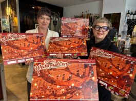 Der D&ouml;belner Adventstkalender ist wieder zu haben. Foto: PM