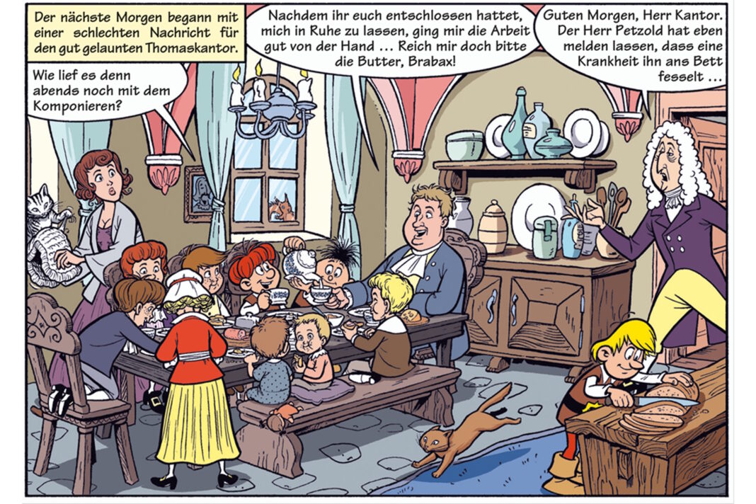 mosaik2 Eine Seite aus dem Mosaik-Sonderheft über Johann Sebastian Bach in Leipzig. Foto: Neue Bachgesellschaft e.V.