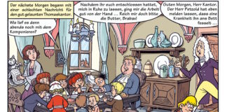 Eine Seite aus dem Mosaik-Sonderheft über Johann Sebastian Bach in Leipzig. Foto: Neue Bachgesellschaft e.V.