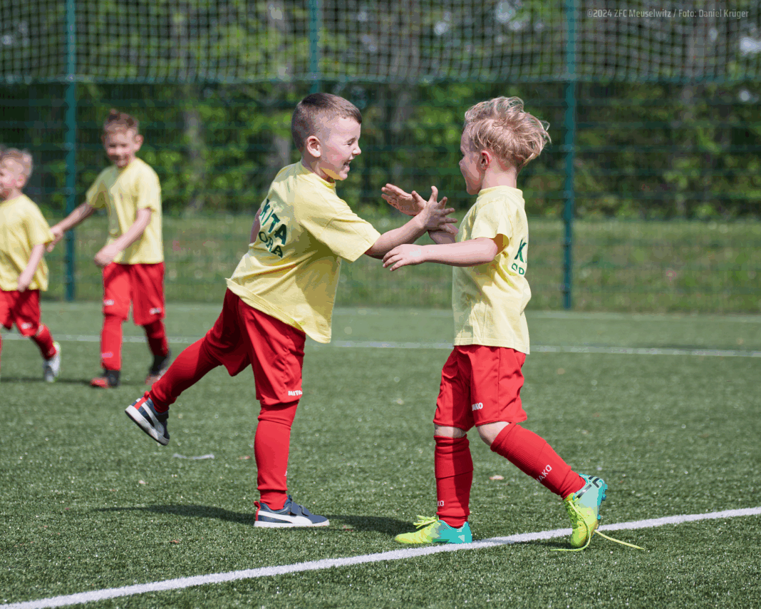 ZFC_Meuselwitz_Kinder-_und_Jugendsport_2024 Nachfolger gesucht: Dieses Foto wurde vom Kreissportbund und der Sparkasse Altenburger Land zum Sportfoto des Jahres 2024 gewählt. Foto: ZFC Meuselwitz