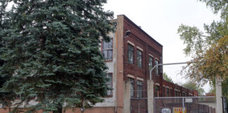 Ansicht vom Grundst&uuml;ck des ehemaligen KZ-Au&szlig;enlager Hasag in der Kamenzer Stra&szlig;e 12 in Leipzig. Foto: Andr&eacute; Kempner