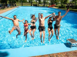 Rein ins Nass: F&uuml;r die Freibad-Saison 2026 suchen die Leipziger Sportb&auml;der schon Mitarbeitende. Foto: Leipziger Gruppe