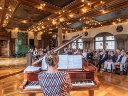 Auch im Bachsaal des Residenzschlosses Altenburg finden in den kommenden Monaten wieder zahl- reiche Veranstaltungen statt. Foto: Philipp Hort