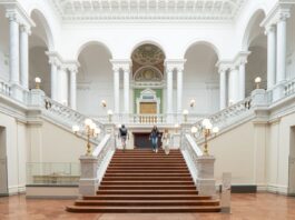 Sie ist einfach die Sch&ouml;nste im Land: Die Universit&auml;tsbibliothek Albertina Leipzig wurde in diesen Ta- gen geehrt. Foto: Thomas Kademann/Universit&auml;tsbibliothek Leipzig