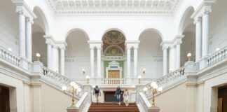 Sie ist einfach die Sch&ouml;nste im Land: Die Universit&auml;tsbibliothek Albertina Leipzig wurde in diesen Ta- gen geehrt. Foto: Thomas Kademann/Universit&auml;tsbibliothek Leipzig