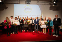 Die besten Sportlerinnen und Sportler aus Leipzig auf einem Foto: Die Gewinnerinnen und Gewinner der allj&auml;hrlichen SSB-Umfrage wurden in diesen Tagen geehrt. Foto: Christian Modla