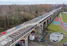 Was f&uuml;r ein Projekt: Auch das Viadukt Sellerhausen wird in die Ge- staltung vom Parkbogen Ost einbezogen &ndash; dazu kommen ein Gar- tenpark, f&uuml;r den es nun eine F&ouml;rderung gibt. Foto: Andr&eacute; Kempner
