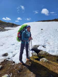 Fast geschafft: Jessika Klatt erlebte auf ihrem Weg zum Nordkap zahlreiche spannende Aben-teuer. Fotos: privat