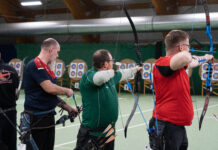 Deutsche Meisterschaften des DBSV im Bogenschie&szlig;en ohne Visier im D&ouml;belner Wel Wel. Foto: Anne Eichhorn