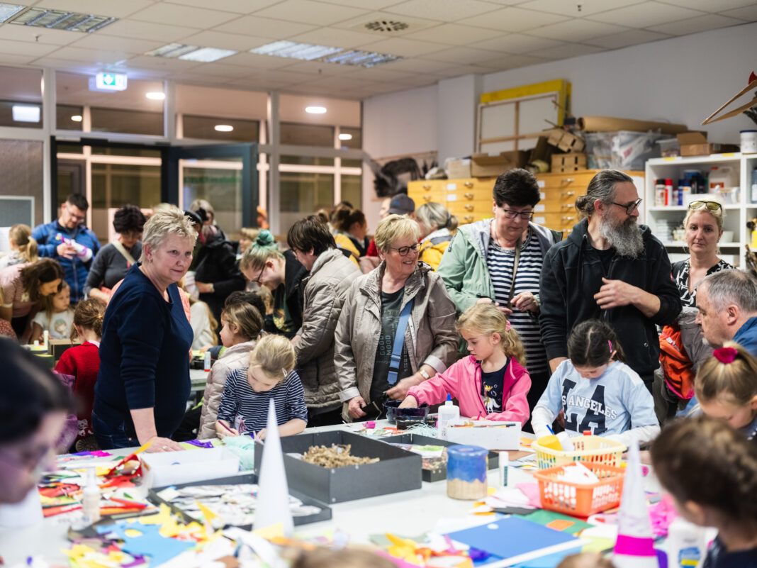 Bei der Kindermuseumsnacht herrschte auch in diesem Jahr wieder reges Treiben. Foto: Philipp Hort