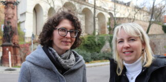 Antonia Kittel (l.) und Susann Voigt geh&ouml;ren zum Netzwerk Kinderschutz und Fr&uuml;he Hilfen. Foto: PM