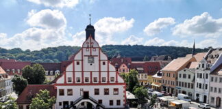 Der Grimmaer Frischemarkt startet in die neue Saison. Foto: Natalie Rieche