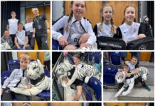 Stolz und Freude bei den Athletinnen und Athleten des LAC Krostitz: Beim 21. MITGAS Indoor Meeting und Sch&uuml;lermeeting in Leipzig konnten sie ihr K&ouml;nnen unter Beweis stellen. Collage: LAC Krostitz