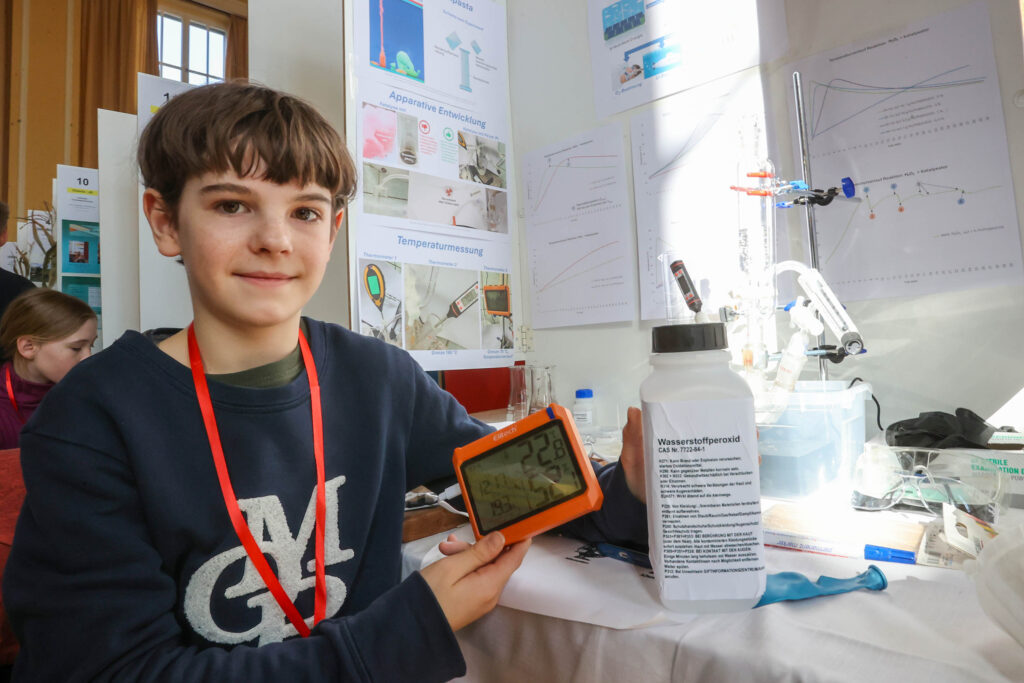 Unter den Preisträgern des Wettbewerbs war auch Ole Böttger vom Friedrichgymnasium Altenburg. Foto: Mario Jahn