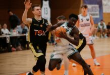 Auch David Darko konnte die Niederlage gegen Breiteng&uuml;&szlig;bach nicht verhindern. Foto: Beatrice Bauer