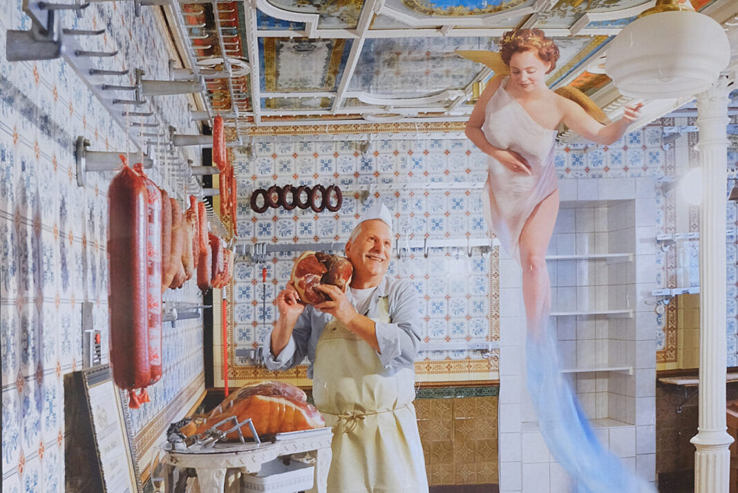 Fotos zur Geschichte des Fleischerhandwerks in Grimma sind ab 7. M&auml;rz in der Hospitalkapelle in Grimma zu sehen. Foto: Angela Liebich / Edition Liebich Leipzig