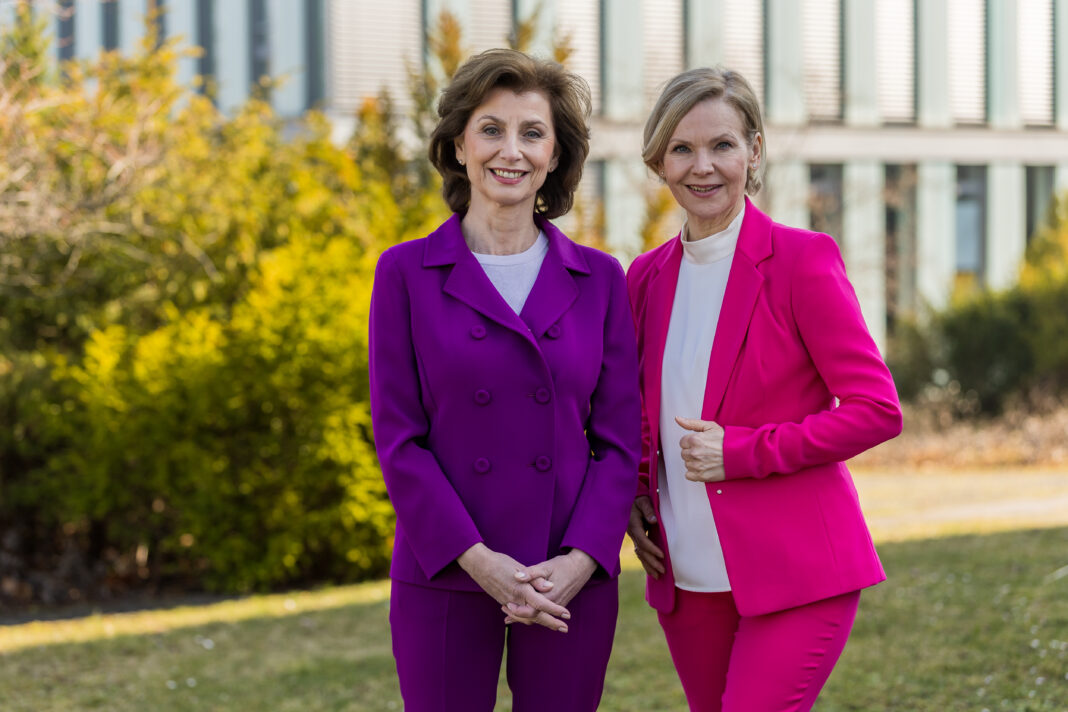 Gemeinsam am Set von 