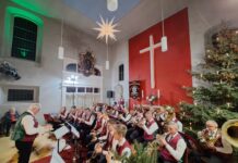 Gro&szlig;es Adventskonzert des Schenkenberger Blasmusikvereins. Foto: privat