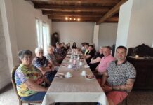 Kaffeeklatsch im Gut Heideck. Foto: privat